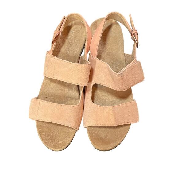 NEW! Women's Vionic Marian  Wedge Sandals Roze - Size 8. No box. - Picture 3 of 4